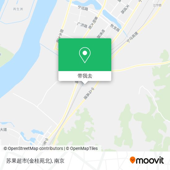 苏果超市(金桂苑北)地图