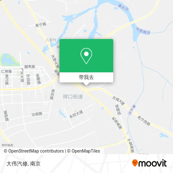 大伟汽修地图