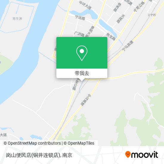 岗山便民店(铜井连锁店)地图