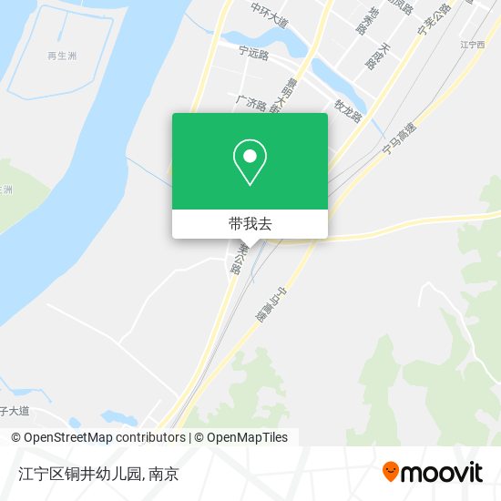 江宁区铜井幼儿园地图