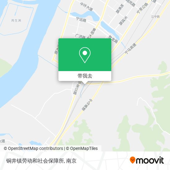 铜井镇劳动和社会保障所地图
