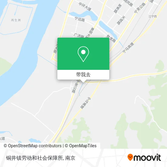 铜井镇劳动和社会保障所地图