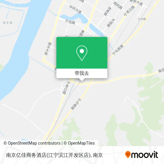 南京亿佳商务酒店(江宁滨江开发区店)地图