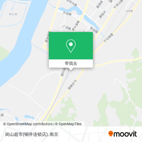 岗山超市(铜井连锁店)地图