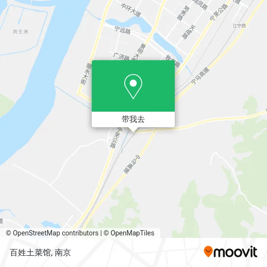 百姓土菜馆地图