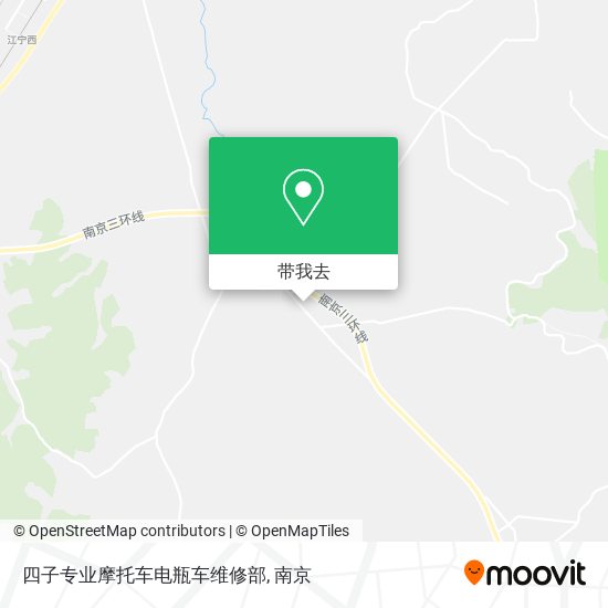 四子专业摩托车电瓶车维修部地图