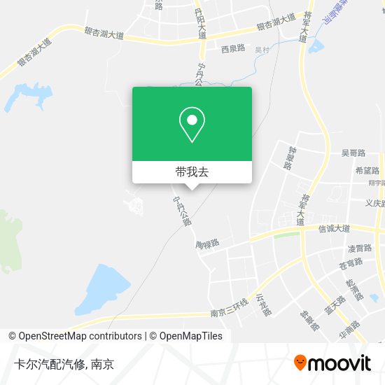 卡尔汽配汽修地图