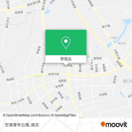 空港青年公寓地图