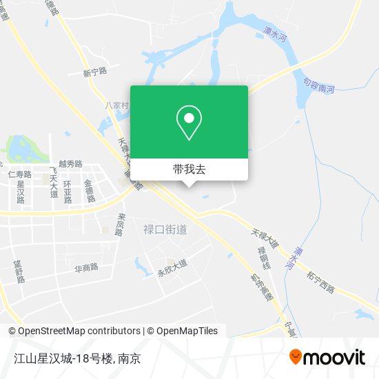 江山星汉城-18号楼地图