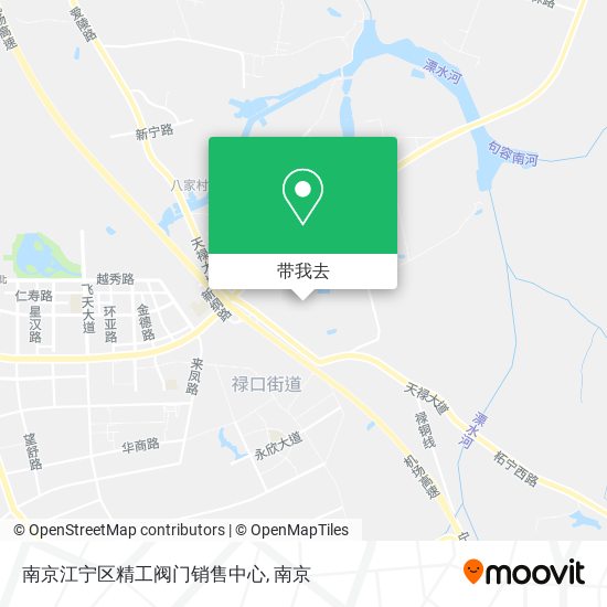 南京江宁区精工阀门销售中心地图