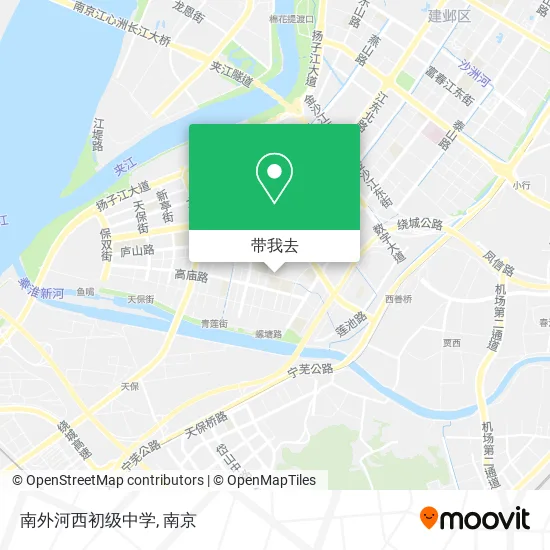 南外河西初级中学地图