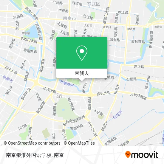 南京秦淮外国语学校地图