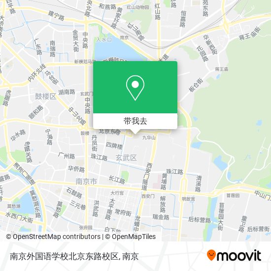 南京外国语学校北京东路校区地图