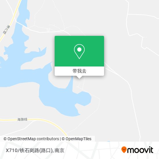 X710/铁石岗路(路口)地图