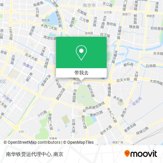 南华铁货运代理中心地图