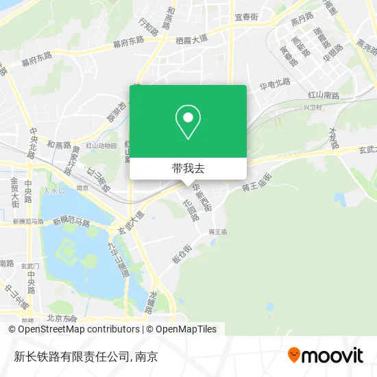 新长铁路有限责任公司地图