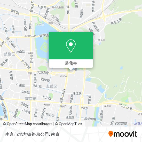 南京市地方铁路总公司地图
