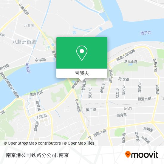 南京港公司铁路分公司地图