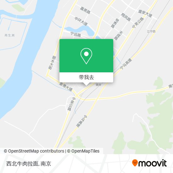 西北牛肉拉面地图