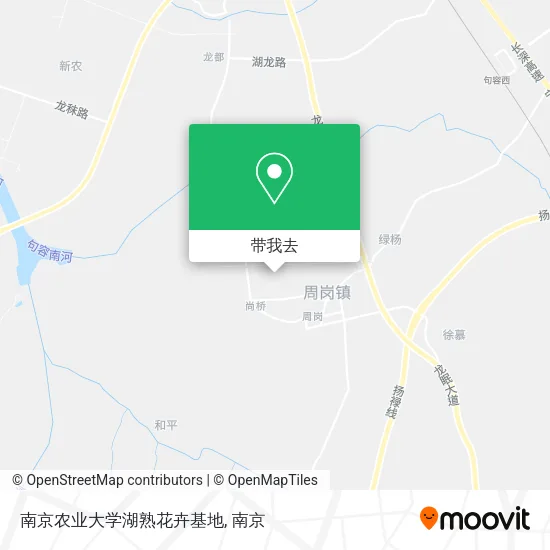 南京农业大学湖熟花卉基地地图