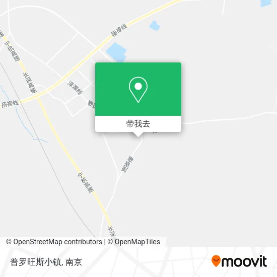 普罗旺斯小镇地图