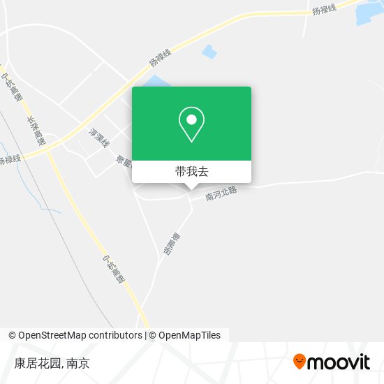 康居花园地图