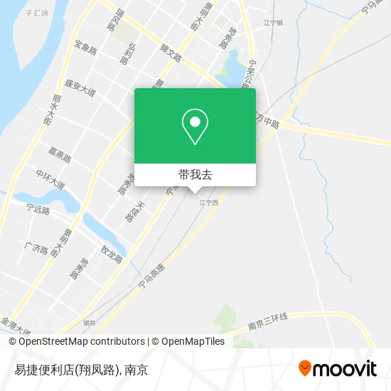 易捷便利店(翔凤路)地图