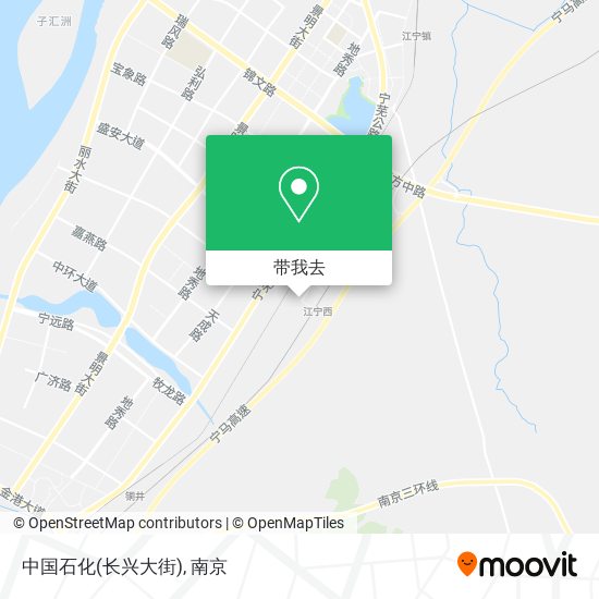 中国石化(长兴大街)地图