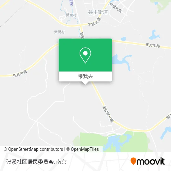 张溪社区居民委员会地图