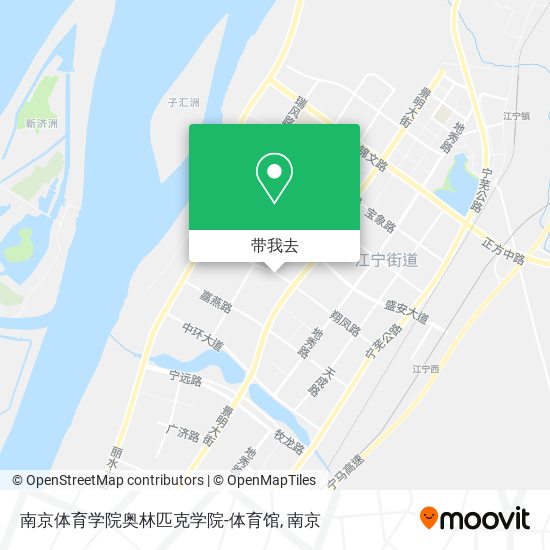 南京体育学院奥林匹克学院-体育馆地图