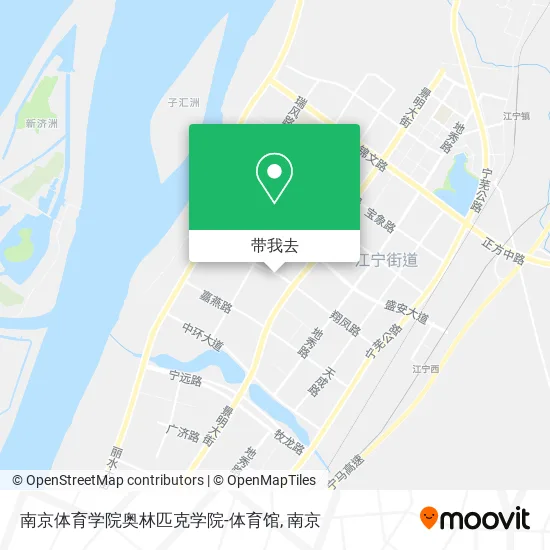 南京体育学院奥林匹克学院-体育馆地图