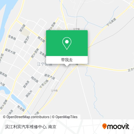 滨江利宾汽车维修中心地图
