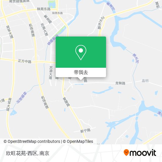 欣旺花苑-西区地图
