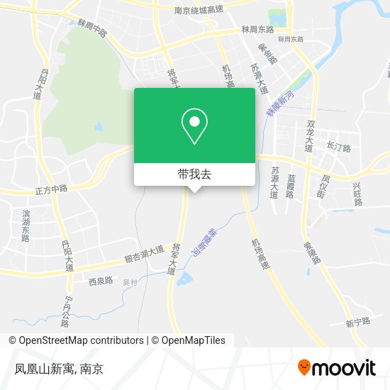 凤凰山新寓地图