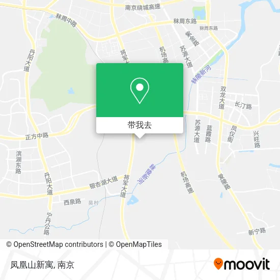 凤凰山新寓地图