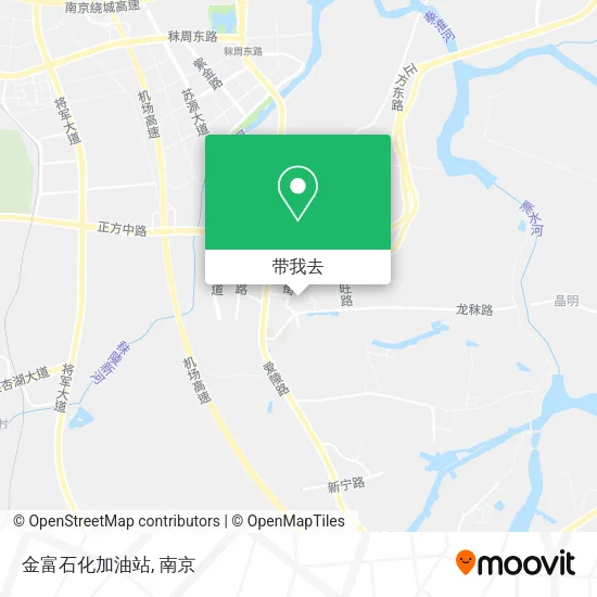 金富石化加油站地图