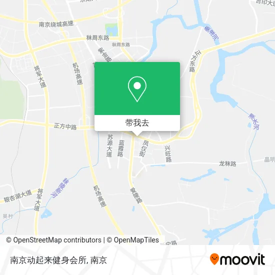 南京动起来健身会所地图