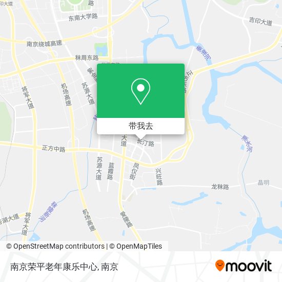 南京荣平老年康乐中心地图