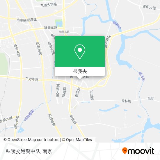 秣陵交巡警中队地图
