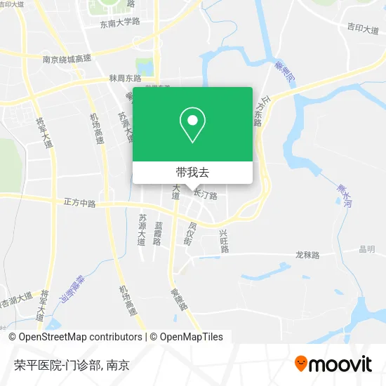 荣平医院-门诊部地图
