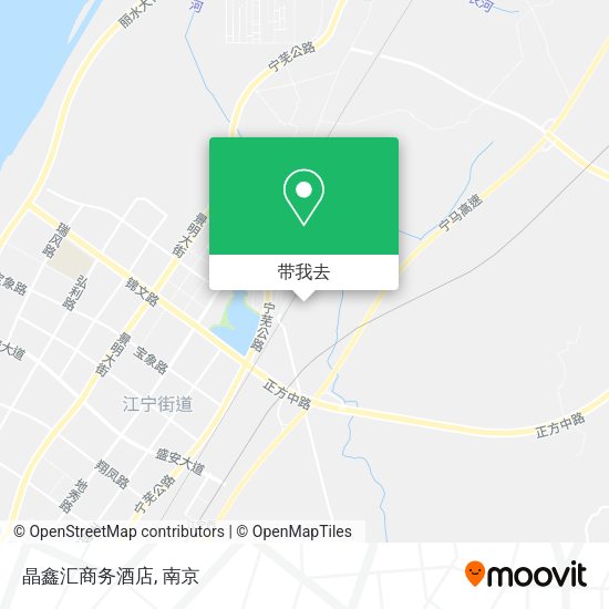 晶鑫汇商务酒店地图