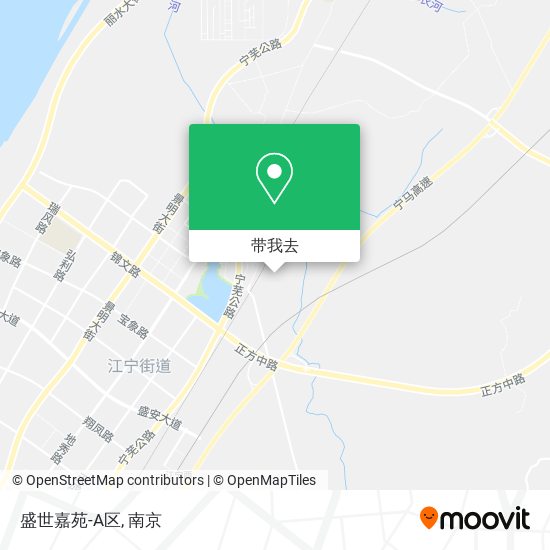 盛世嘉苑-A区地图