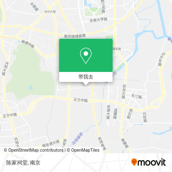 陈家祠堂地图