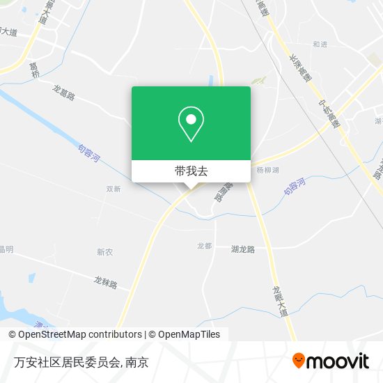 万安社区居民委员会地图