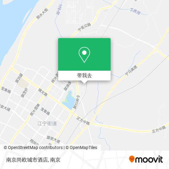 南京尚欧城市酒店地图