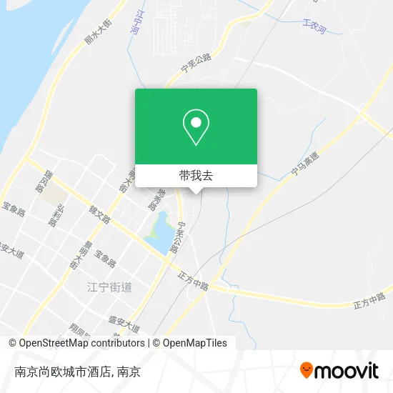 南京尚欧城市酒店地图