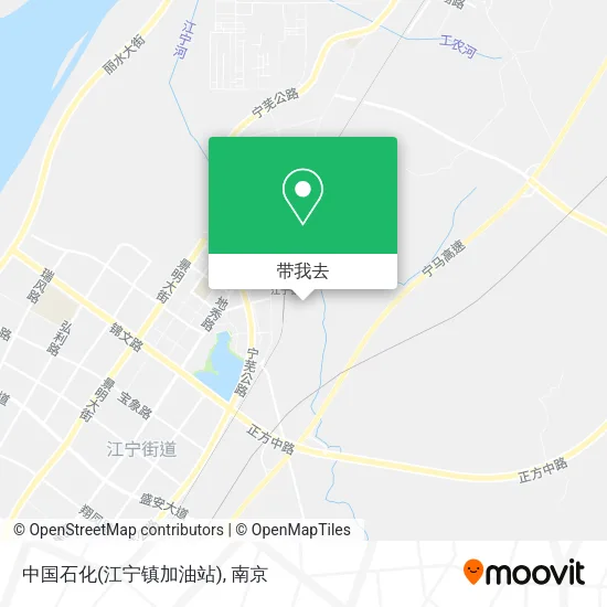 中国石化(江宁镇加油站)地图