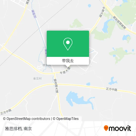 雅思排档地图