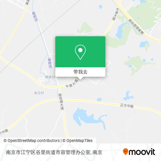 南京市江宁区谷里街道市容管理办公室地图