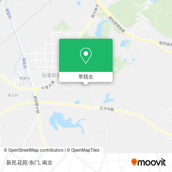 新民花苑-东门地图